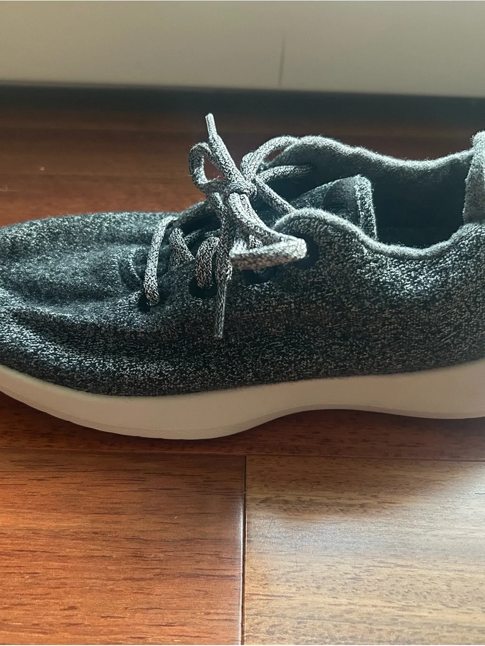 allbirds Men’s Wool Runners in Heather Gray
